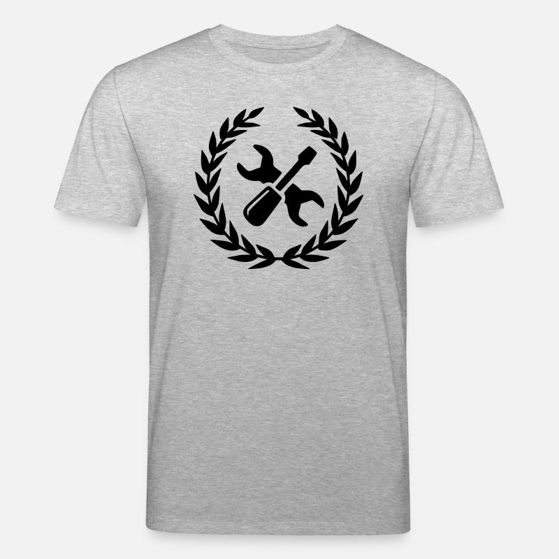 logo pro multiservices - T-shirt bio CREATOR Stanley/Stella Unisexe - gris chiné