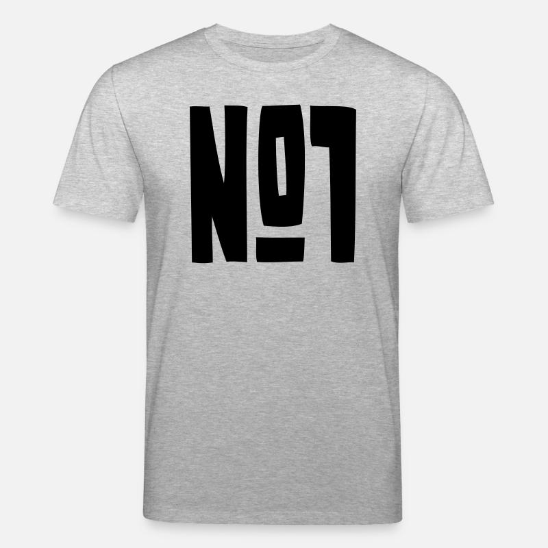No.1 - Logo - Stanley/Stella Unisex Bio-T-Shirt CREATOR  - Grau meliert