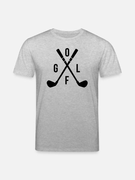 golf - Stanley/Stella Unisex Bio-T-Shirt CREATOR  - Grau meliert