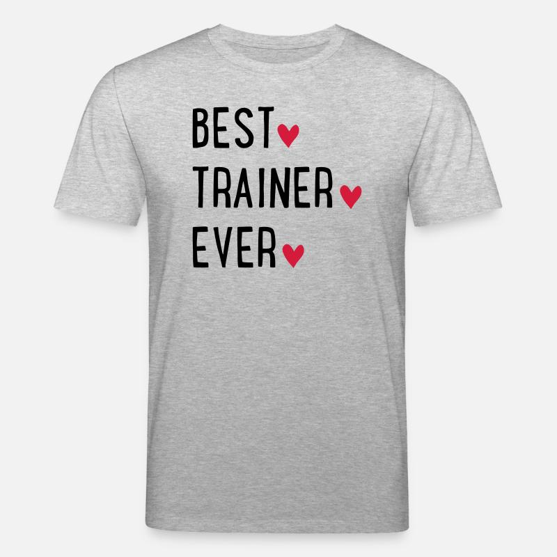 Trainer - Stanley/Stella Unisex Bio-T-Shirt CREATOR  - Grau meliert