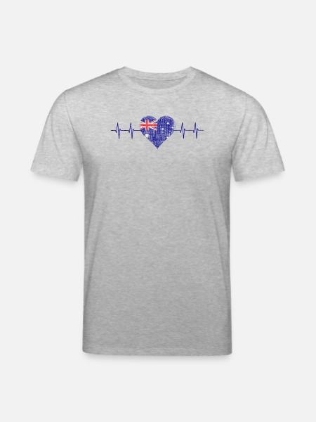 Australia, Down Under - Stanley/Stella Unisex Bio-T-Shirt CREATOR  - Grau meliert