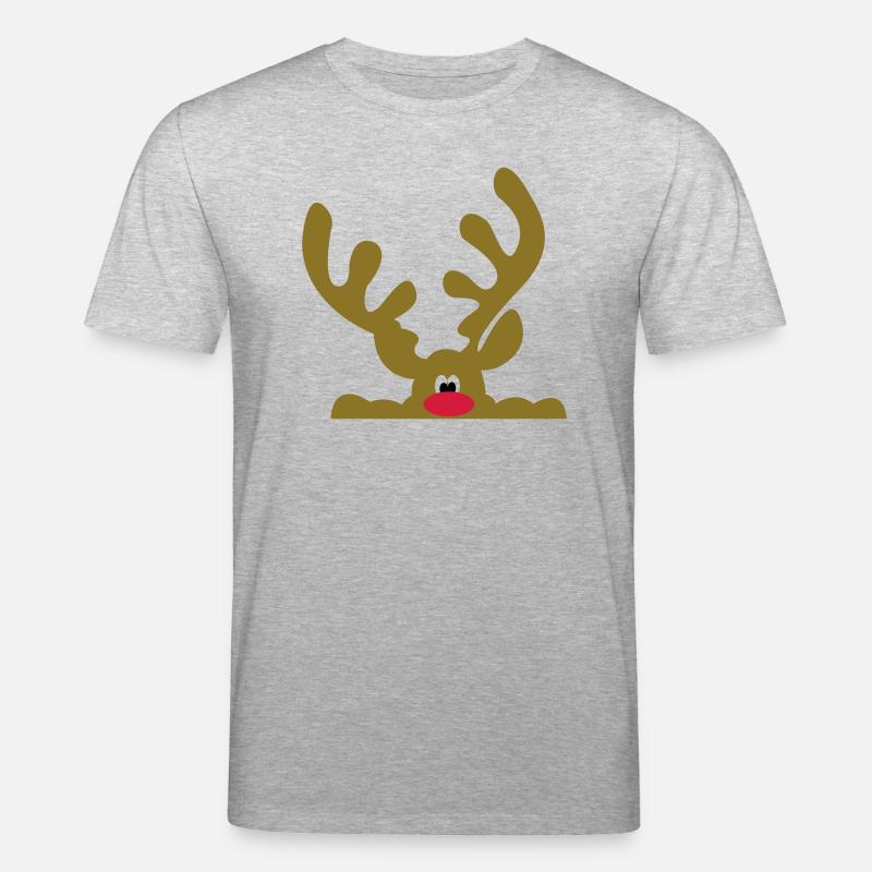 elch - Stanley/Stella Unisex Bio-T-Shirt CREATOR  - Grau meliert