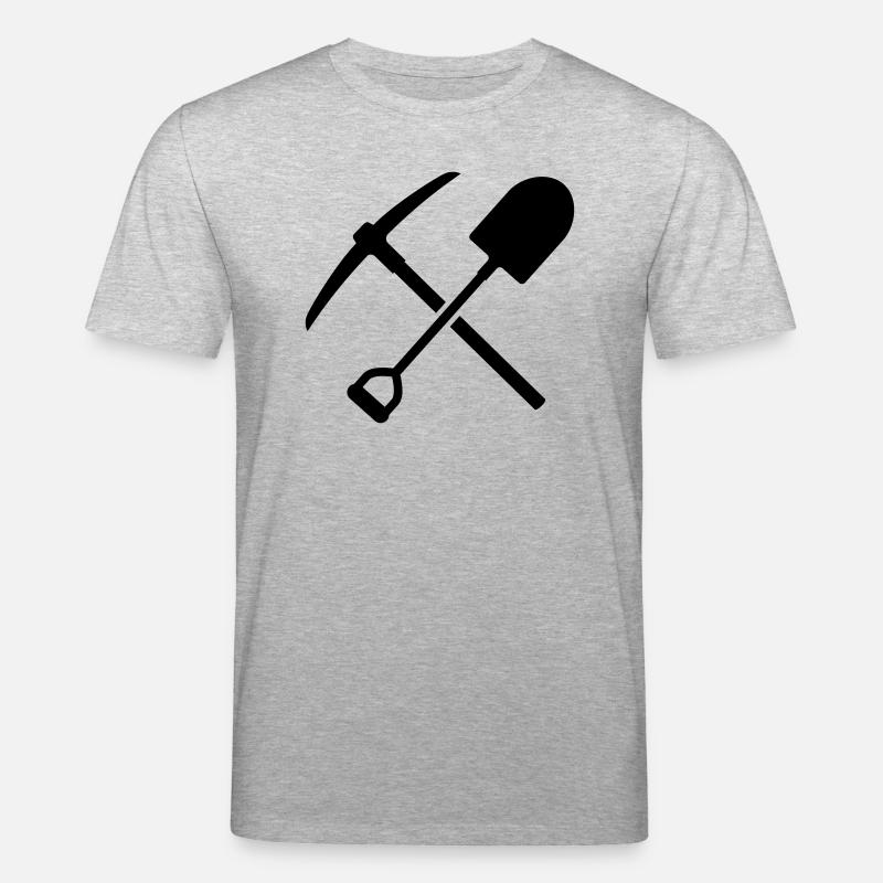 Bergbau - Stanley/Stella Unisex Bio-T-Shirt CREATOR  - Grau meliert