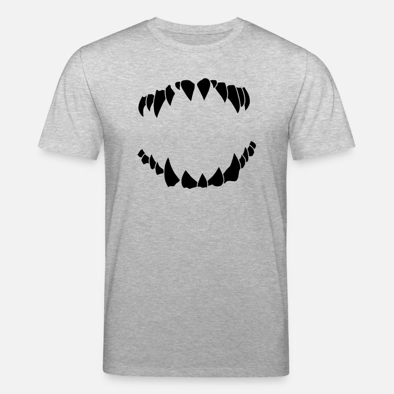 teeth - T-shirt bio CREATOR Stanley/Stella Unisexe - gris chiné
