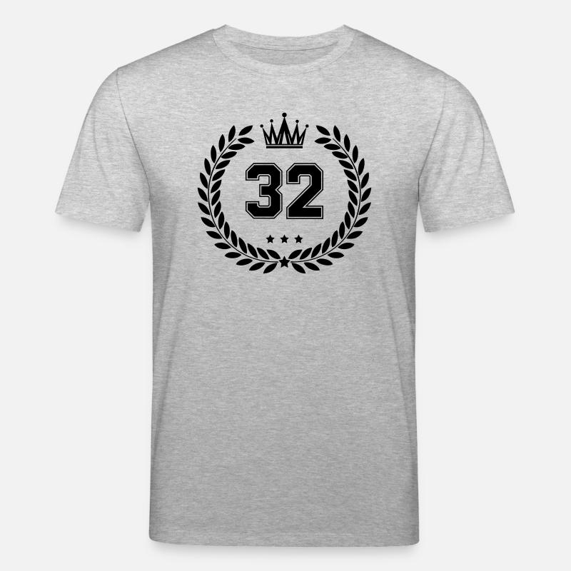 wappen 32 - Stanley/Stella Unisex Bio-T-Shirt CREATOR  - Grau meliert