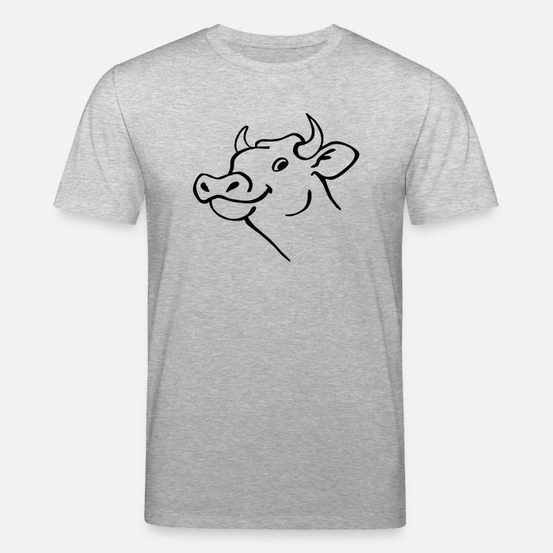 Kuh - T-shirt bio CREATOR Stanley/Stella Unisexe - gris chiné