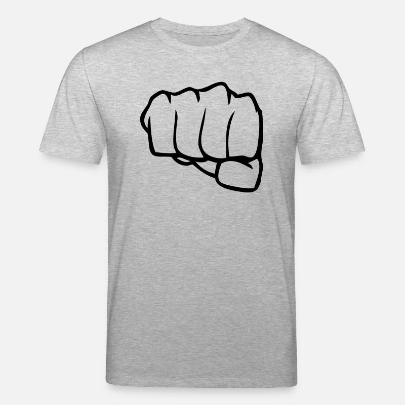 faust_01 - Stanley/Stella Unisex Bio-T-Shirt CREATOR  - Grau meliert