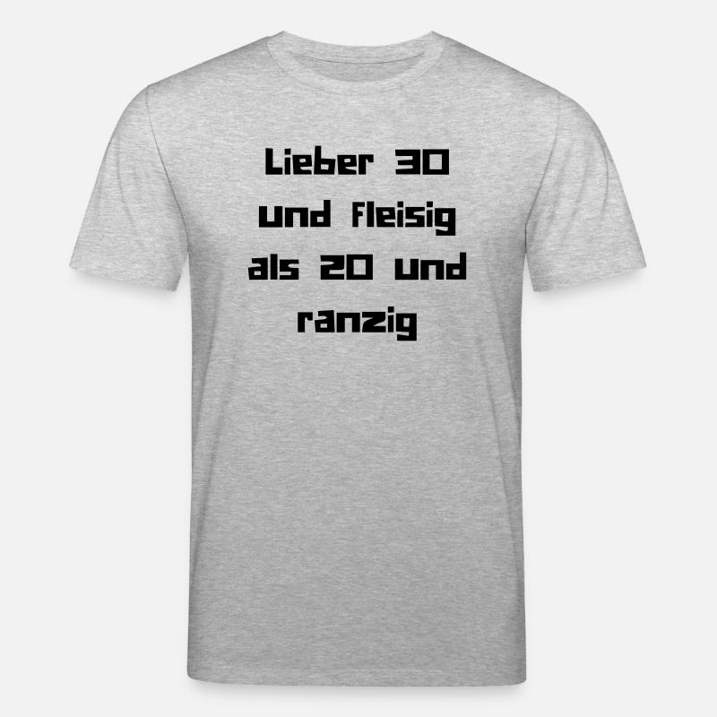 30er - Stanley/Stella Unisex Bio-T-Shirt CREATOR  - Grau meliert