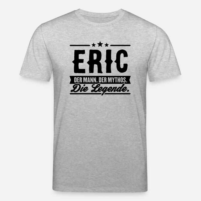 Mann Mythos Legende Eric - Stanley/Stella Unisex Bio-T-Shirt CREATOR  - Grau meliert