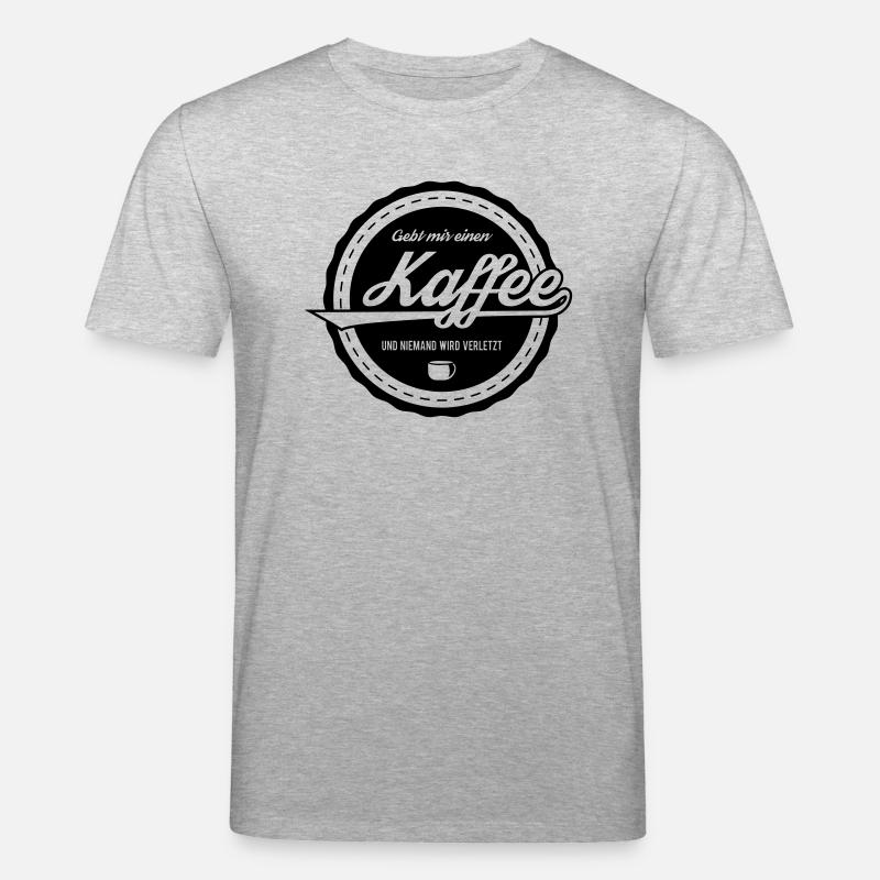 Kaffee - Stanley/Stella Unisex Bio-T-Shirt CREATOR  - Grau meliert