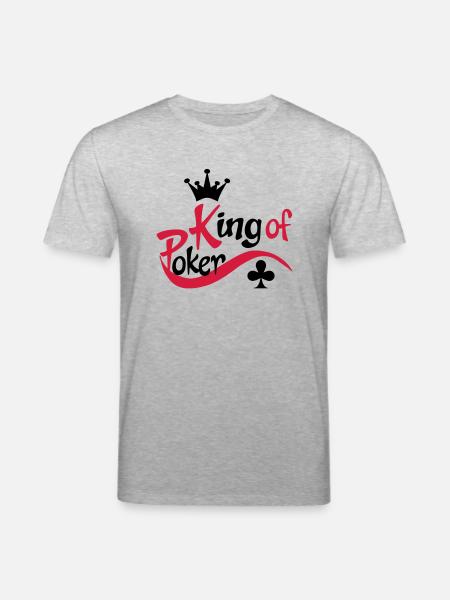poker - T-shirt bio CREATOR Stanley/Stella Unisexe - gris chiné