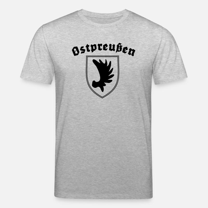 Ostpreußen - Stanley/Stella Unisex Bio-T-Shirt CREATOR  - Grau meliert