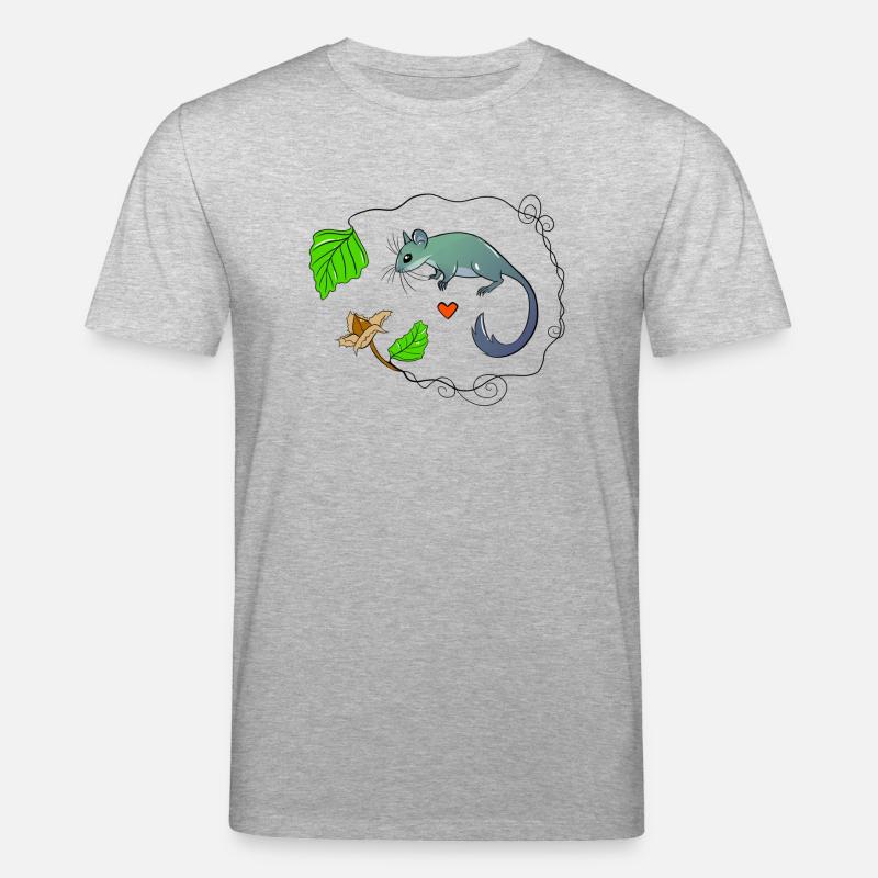 Siebenschläfer - Stanley/Stella Unisex Bio-T-Shirt CREATOR  - Grau meliert