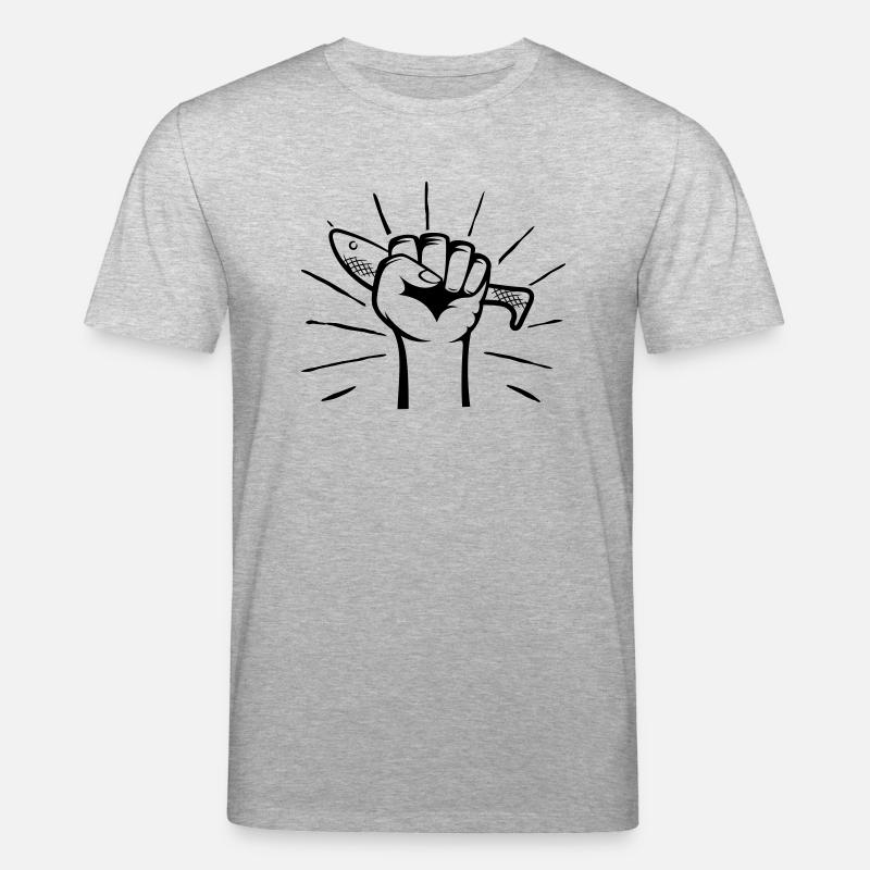 Holy Lure - Stanley/Stella Unisex Bio-T-Shirt CREATOR  - Grau meliert