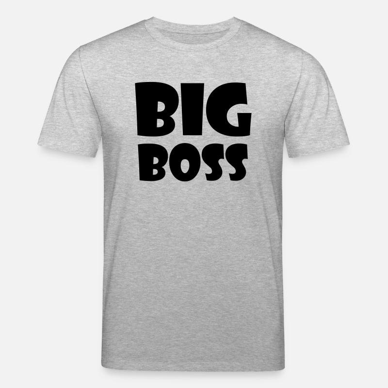 big_boss_1c - Stanley/Stella CREATOR Unisex Organic T-Shirt - heather grey