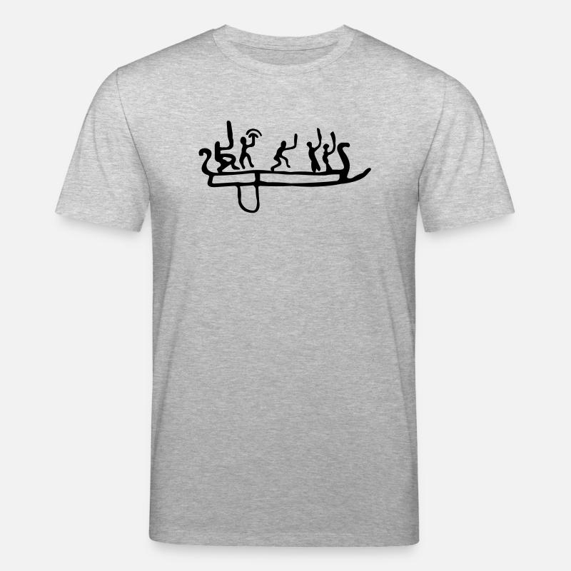 Wikinger - Stanley/Stella Unisex Bio-T-Shirt CREATOR  - Grau meliert