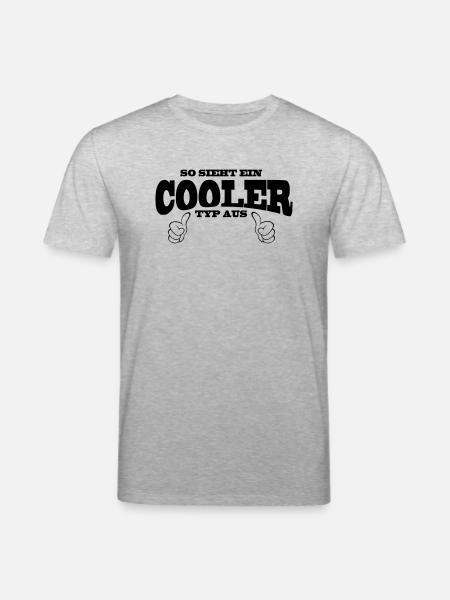 Cooler Typ - Stanley/Stella Unisex Bio-T-Shirt CREATOR  - Grau meliert