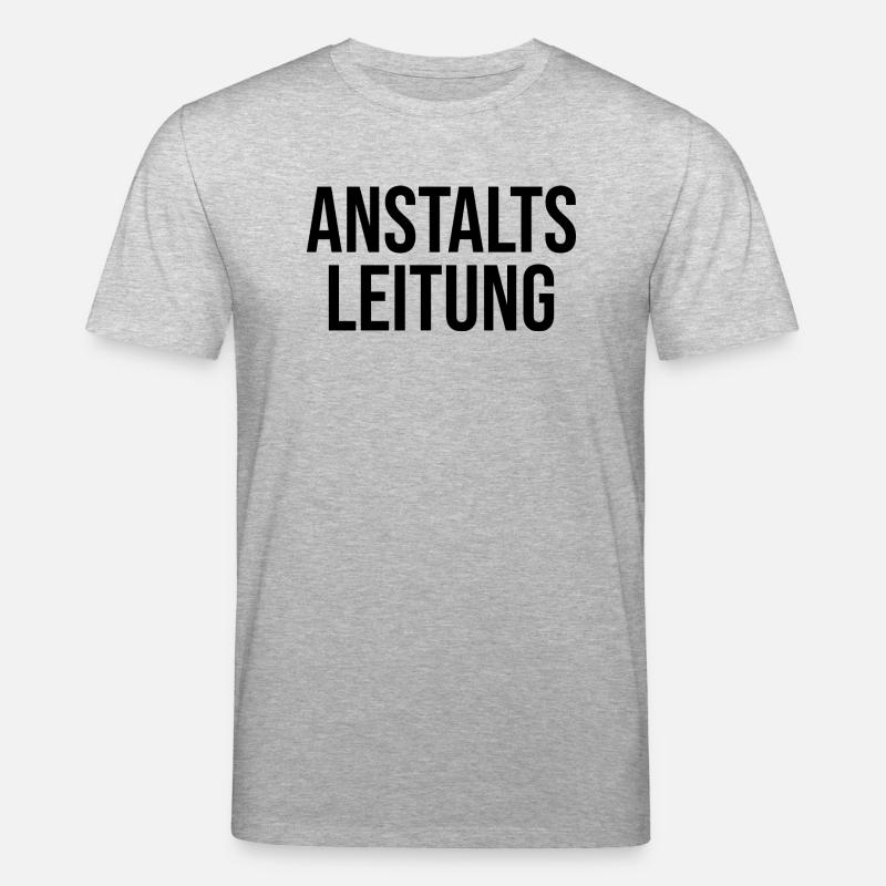 Anstaltsleitung - Stanley/Stella Unisex Bio-T-Shirt CREATOR  - Grau meliert