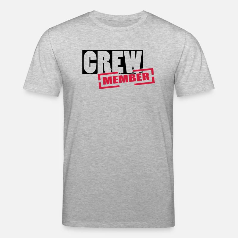 crew - Stanley/Stella Unisex Bio-T-Shirt CREATOR  - Grau meliert