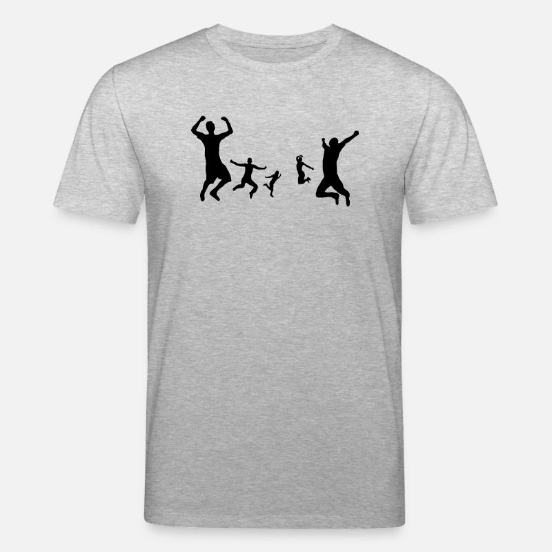 Menschen Jubel - Stanley/Stella Unisex Bio-T-Shirt CREATOR  - Grau meliert