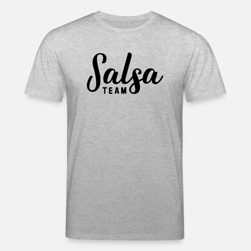 salsa team salsa - Stanley/Stella Unisex Bio-T-Shirt CREATOR  - Grau meliert