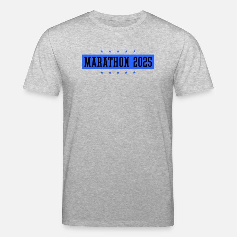 Marathon 2025 - Stanley/Stella Unisex Bio-T-Shirt CREATOR  - Grau meliert