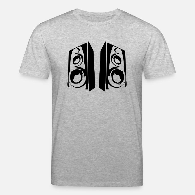 système de son juke-box - T-shirt bio CREATOR Stanley/Stella Unisexe - gris chiné