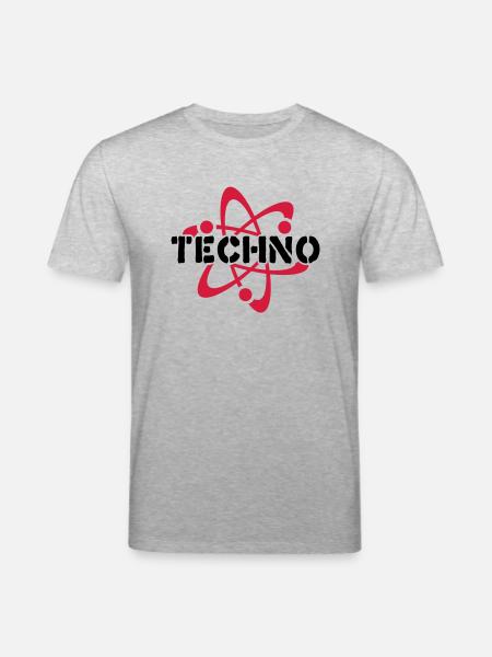 Techno__V003 - T-shirt bio CREATOR Stanley/Stella Unisexe - gris chiné
