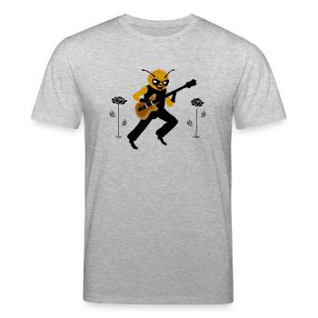 Buzz Hendrix - Stanley/Stella Unisex Bio-T-Shirt CREATOR  - Grau meliert - Vorne - Alina (178cm) & Michal (187cm)