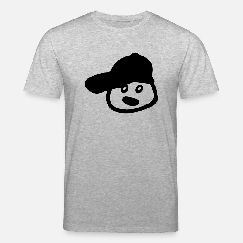 Garçon dans le chapeau - T-shirt bio CREATOR Stanley/Stella Unisexe - gris chiné