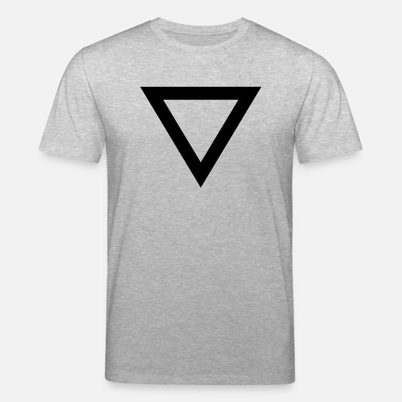 triangle - Stanley/Stella Unisex Bio-T-Shirt CREATOR  - Grau meliert