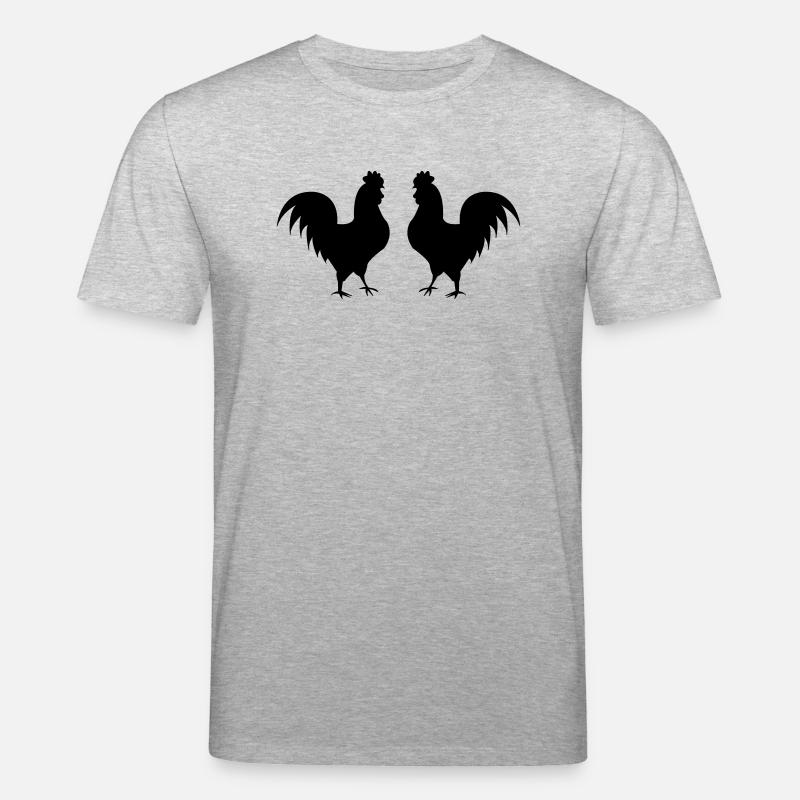 huehner - Stanley/Stella Unisex Bio-T-Shirt CREATOR  - Grau meliert
