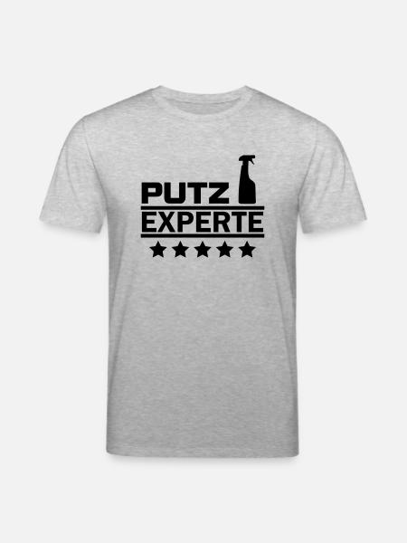 putz experte - Stanley/Stella Unisex Bio-T-Shirt CREATOR - Grau meliert
