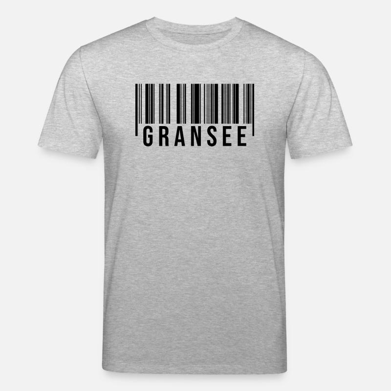 Gransee Strichcode - Stanley/Stella Unisex Bio-T-Shirt CREATOR  - Grau meliert