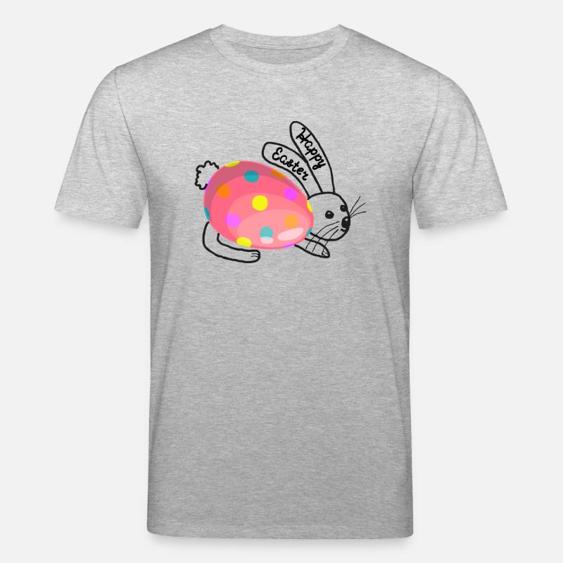 Easter Bunny - Stanley/Stella Unisex Bio-T-Shirt CREATOR  - Grau meliert