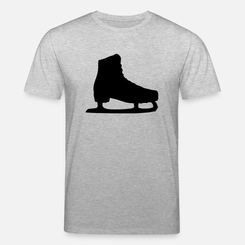 schlittschuh - Stanley/Stella Unisex Bio-T-Shirt CREATOR  - Grau meliert