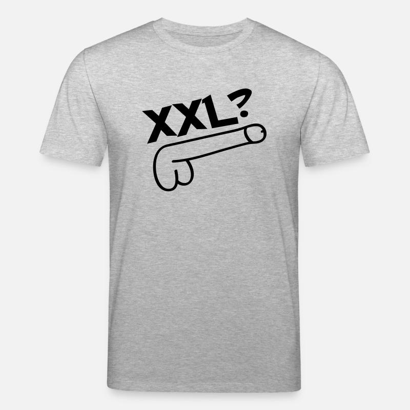 xxl dick - Stanley/Stella Unisex Bio-T-Shirt CREATOR  - Grau meliert