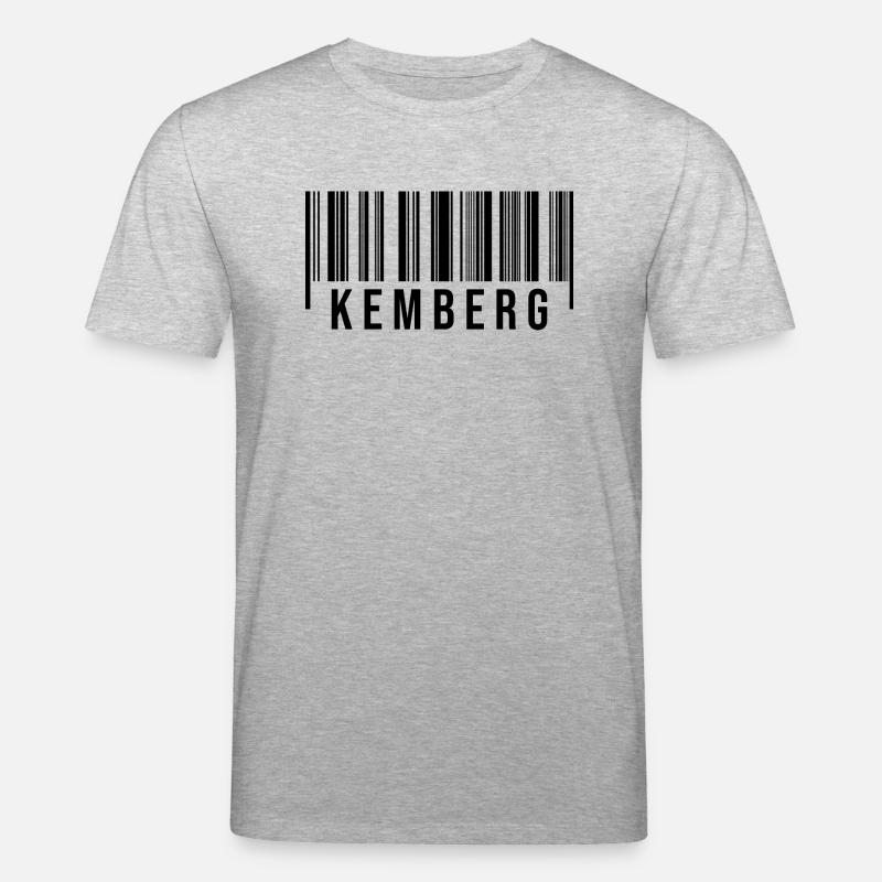 Kemberg Strichcode - Stanley/Stella Unisex Bio-T-Shirt CREATOR  - Grau meliert