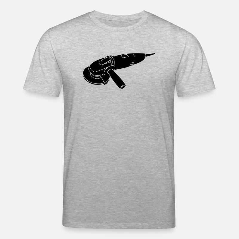 séparant meuleuse - T-shirt bio CREATOR Stanley/Stella Unisexe - gris chiné