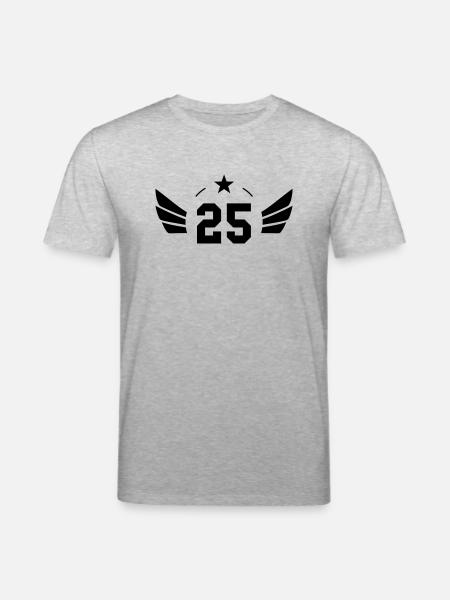 25 Years - Stanley/Stella Unisex Bio-T-Shirt CREATOR - Grau meliert