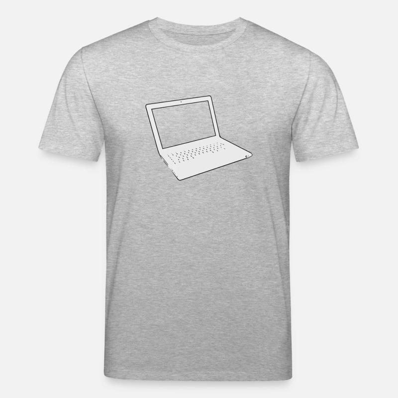 Computer - Stanley/Stella Unisex Bio-T-Shirt CREATOR  - Grau meliert