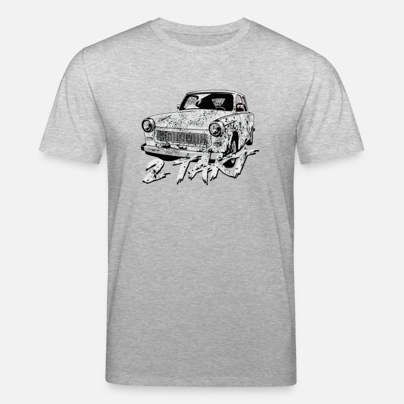 601 Weiss - Stanley/Stella Unisex Bio-T-Shirt CREATOR - Grau meliert