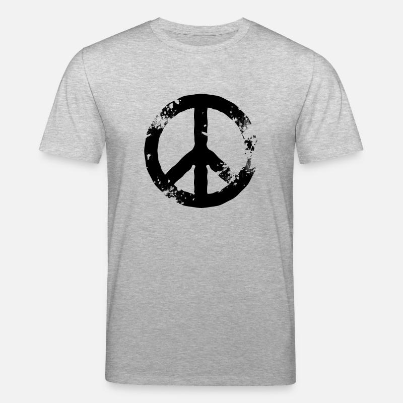 Peace - Stanley/Stella Unisex Bio-T-Shirt CREATOR  - Grau meliert