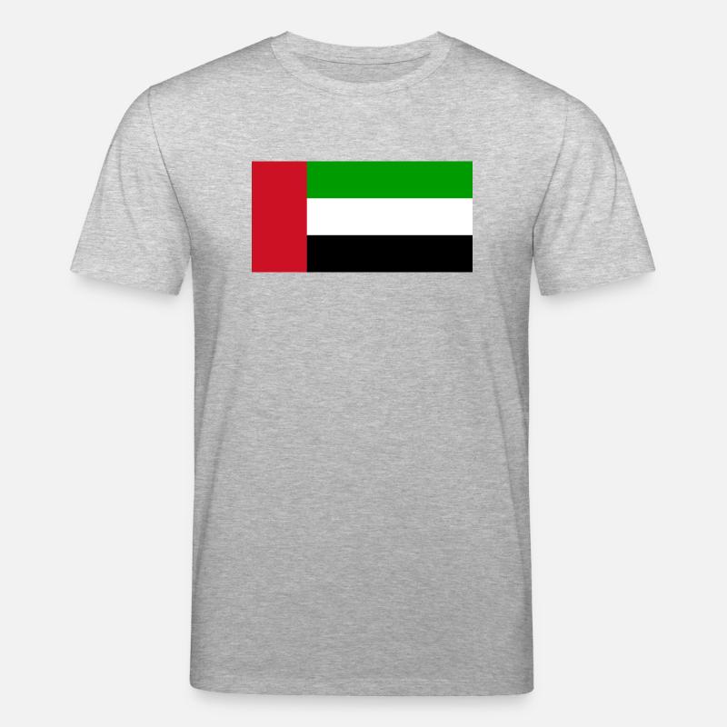 Émirats arabes unis - T-shirt bio CREATOR Stanley/Stella Unisexe - gris chiné