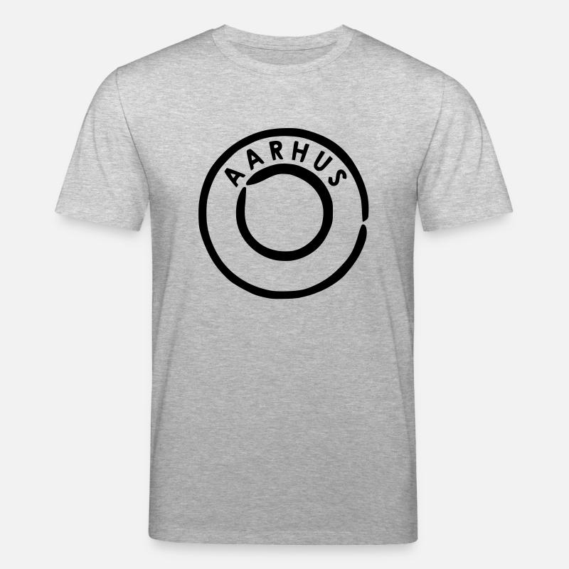 Aarhus - Stanley/Stella Unisex Bio-T-Shirt CREATOR  - Grau meliert
