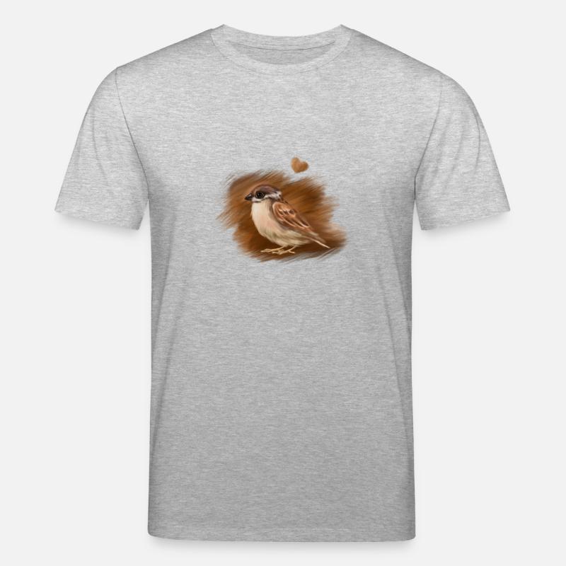 sparrow - Stanley/Stella Unisex Bio-T-Shirt CREATOR  - Grau meliert