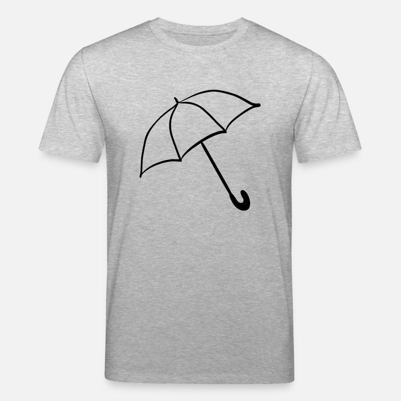 regenschirm - Stanley/Stella Unisex Bio-T-Shirt CREATOR  - Grau meliert