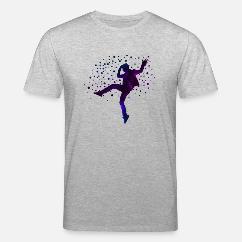 Galaxy Dancer - Stanley/Stella Unisex Bio-T-Shirt CREATOR  - Grau meliert