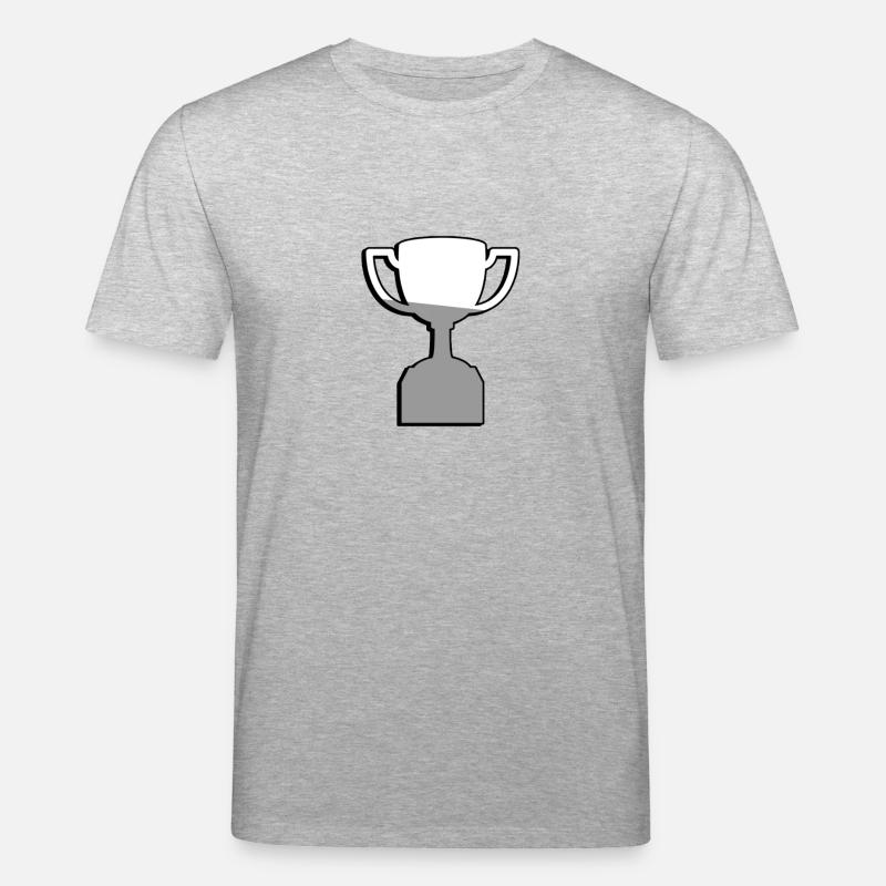 Trophäe - Illustration - Stanley/Stella Unisex Bio-T-Shirt CREATOR  - Grau meliert