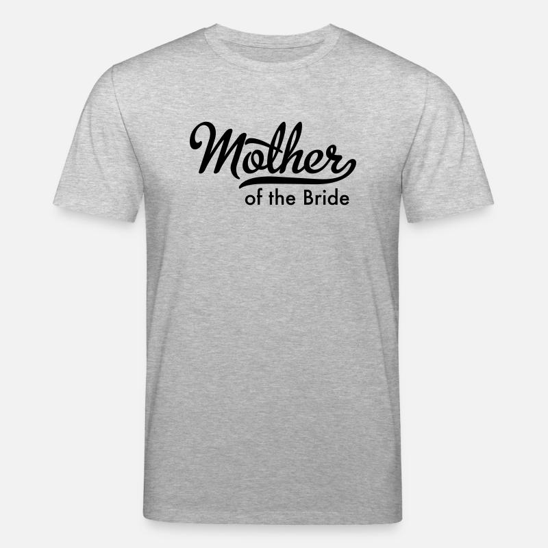 Mutter der Braut - Stanley/Stella Unisex Bio-T-Shirt CREATOR  - Grau meliert